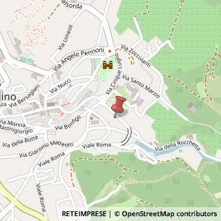 Mappa Via Giorgio Mancini, 42/46, 06023 Gualdo Tadino, Perugia (Umbria)