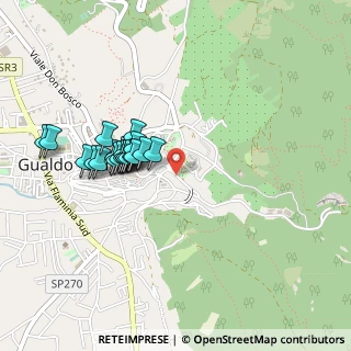 Mappa Via Giorgio Mancini, 06023 Gualdo Tadino PG, Italia (0.4225)