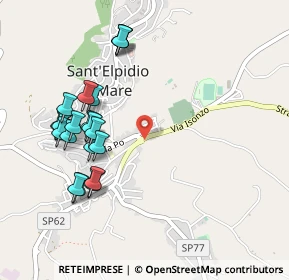 Mappa Via Adige, 63811 Sant'Elpidio a Mare FM, Italia (0.538)