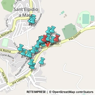 Mappa Via Adige, 63811 Sant'Elpidio a Mare FM, Italia (0.17143)