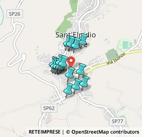 Mappa Via Aldo Moro, 63811 Sant'Elpidio a Mare FM, Italia (0.2535)