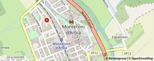 Mappa Siena
