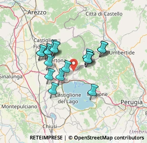 Mappa 52040 Cortona AR, Italia (11.149)