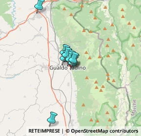 Mappa Piazza Martiri della Libertà, 06023 Gualdo Tadino PG, Italia (1.81455)