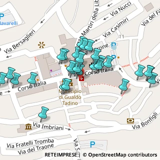 Mappa Piazza Martiri della Libertà, 06023 Gualdo Tadino PG, Italia (0.03571)
