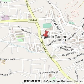 Mappa Piazza del Mercato, 49/a, 06023 Gualdo Tadino, Perugia (Umbria)