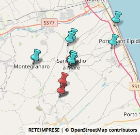Mappa Via Augusto Murri, 63811 Sant'Elpidio a Mare FM, Italia (2.85643)