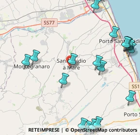 Mappa Via Roma, 63811 Sant'Elpidio a Mare FM, Italia (6.02)