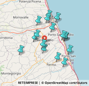 Mappa Via Augusto Murri, 63811 Sant'Elpidio a Mare FM, Italia (6.80188)