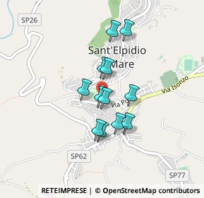 Mappa Via Roma, 63811 Sant'Elpidio a Mare FM, Italia (0.32333)