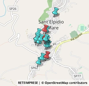 Mappa Via Augusto Murri, 63811 Sant'Elpidio a Mare FM, Italia (0.2745)