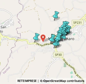 Mappa Via Filippo Turati, 63014 Montegranaro FM, Italia (0.8175)