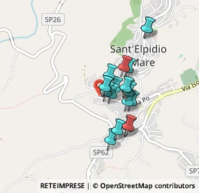 Mappa Piazza Guglielmo Marconi, 63811 Sant'Elpidio a Mare FM, Italia (0.323)