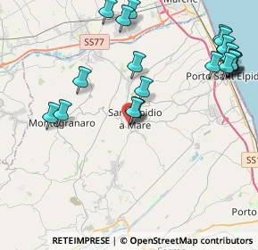 Mappa Via Marconi, 63811 Sant'Elpidio a Mare FM, Italia (5.168)