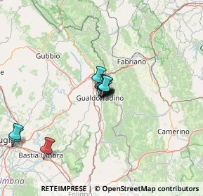 Mappa Via S. Nicolò, 06023 Gualdo Tadino PG, Italia (8.90545)