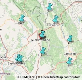 Mappa Via S. Nicolò, 06023 Gualdo Tadino PG, Italia (16.82417)