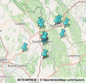Mappa Via S. Nicolò, 06023 Gualdo Tadino PG, Italia (10.31923)