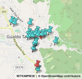 Mappa Via S. Nicolò, 06023 Gualdo Tadino PG, Italia (0.3565)
