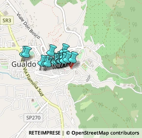 Mappa Via S. Nicolò, 06023 Gualdo Tadino PG, Italia (0.263)