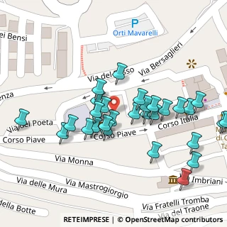 Mappa Piazza 20 Settembre, 06023 Gualdo Tadino PG, Italia (0.04483)