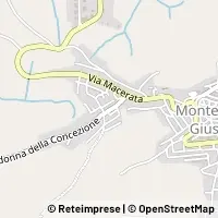 Hartă Monte San Giusto