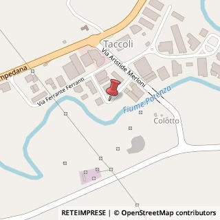 Mappa Via Marziario Orazio, 1, 62027 San Severino Marche, Macerata (Marche)