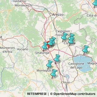 Mappa Via Fiume Asciutto, 52045 Foiano della Chiana AR, Italia (15.61455)