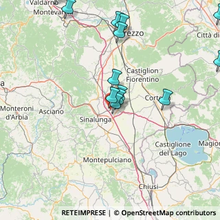 Mappa Via Fiume Asciutto, 52045 Foiano della Chiana AR, Italia (19.31615)
