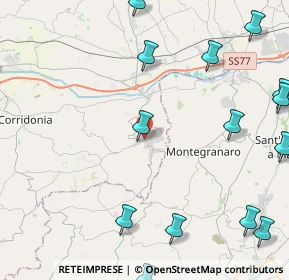 Mappa Via S. Egidio, 62010 Montecassiano MC, Italia (6.62813)