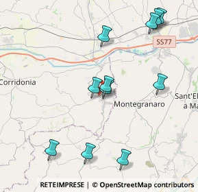 Mappa Via S. Egidio, 62010 Montecassiano MC, Italia (4.47)