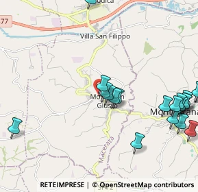 Mappa Via S. Egidio, 62010 Montecassiano MC, Italia (2.692)