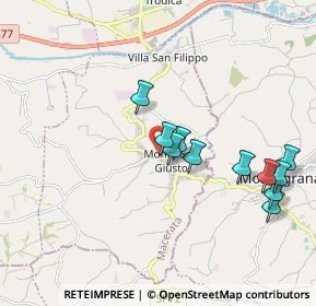 Mappa Via S. Egidio, 62010 Montecassiano MC, Italia (1.91)