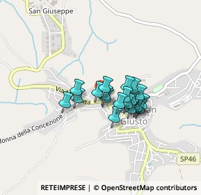 Mappa Via S. Egidio, 62010 Montecassiano MC, Italia (0.2745)