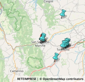 Mappa , 62027 San Severino Marche MC, Italia (6.40083)