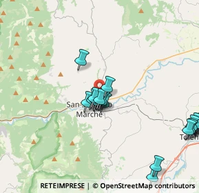 Mappa , 62027 San Severino Marche MC, Italia (4.775)