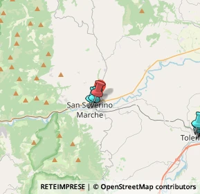 Mappa , 62027 San Severino Marche MC, Italia (6.46545)