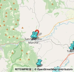 Mappa , 62027 San Severino Marche MC, Italia (6.29)