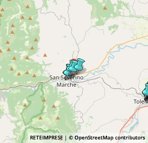 Mappa , 62027 San Severino Marche MC, Italia (6.653)