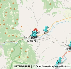 Mappa , 62027 San Severino Marche MC, Italia (5.92846)