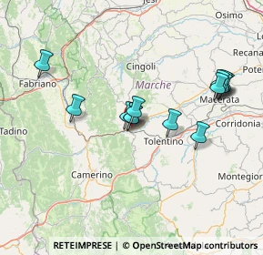 Mappa , 62027 San Severino Marche MC, Italia (13.92846)