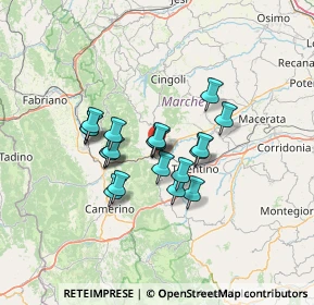 Mappa , 62027 San Severino Marche MC, Italia (10.2485)
