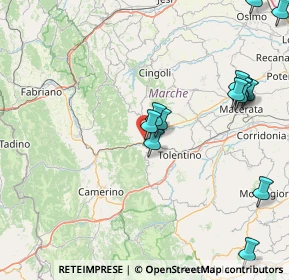 Mappa , 62027 San Severino Marche MC, Italia (19.93357)