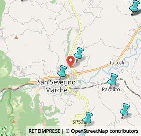Mappa , 62027 San Severino Marche MC, Italia (3.50273)
