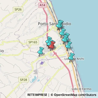 Mappa Via della Calzatura, 63821 Porto Sant'Elpidio FM, Italia (1.16)