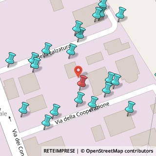 Mappa Via della Calzatura, 63821 Porto Sant'Elpidio FM, Italia (0.09091)