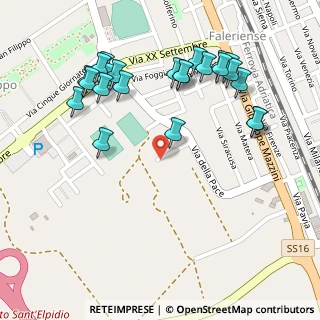 Mappa Via Gandhi, 63821 Porto Sant'Elpidio FM, Italia (0.26522)