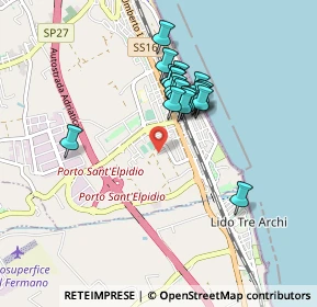 Mappa Via Gandhi, 63821 Porto Sant'Elpidio FM, Italia (0.714)
