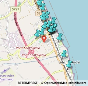 Mappa Via Gandhi, 63821 Porto Sant'Elpidio FM, Italia (0.822)