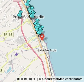 Mappa Via Salsomaggiore, 63821 Porto Sant'Elpidio FM, Italia (2.1675)
