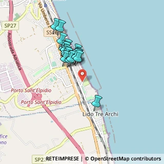 Mappa Via Salsomaggiore, 63821 Porto Sant'Elpidio FM, Italia (0.7735)
